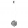 Pendul LED design decorativ EUFORIA 16 crom