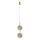 Lustra/Pendul LED design decorativ EUFORIA 13 auriu