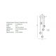Pendule, Lustre suspendate - Lustra LED suspendata design decorativ EUFORIA 5 aurie 3-STEP DIMM