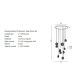 Pendule, Lustre suspendate - Lustra LED suspendata design decorativ EUFORIA 10 aurie 3-STEP DIMM