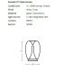 Veioze - Veioza LED design decorativ PAMELA fumurie