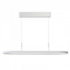 Pendule, Lustre suspendate - Lustra LED suspendata design modern LAYLA alba 3000K DIMM