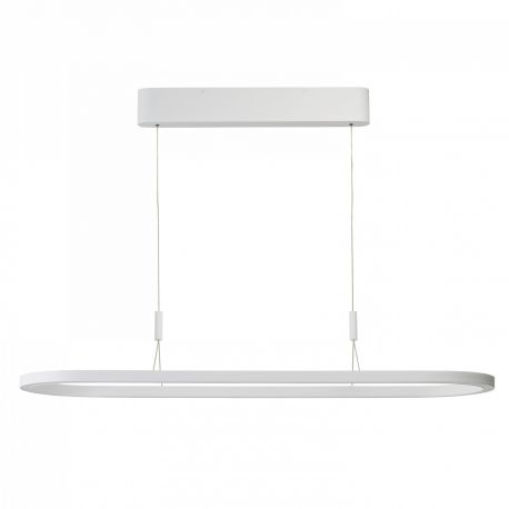 Pendule, Lustre suspendate - Lustra LED suspendata design modern LAYLA alba 3000K DIMM