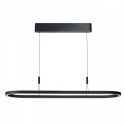 Lustra LED suspendata design modern LAYLA negru 3000K DIMM
