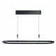 Lustra LED suspendata design modern LAYLA negru 3000K DIMM