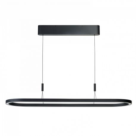 Pendule, Lustre suspendate - Lustra LED suspendata design modern LAYLA negru 3000K DIMM