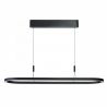 Lustra LED suspendata design modern LAYLA negru 3000K DIMM