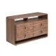 Comode - Comoda design LUX cu sertare Walnut Veneer