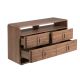 Comode - Comoda design LUX cu sertare Walnut Veneer