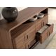 Comode - Comoda design LUX cu sertare Walnut Veneer