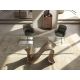 Comode - Comoda inalta design LUX cu sertare Walnut Veneer