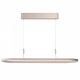 Lustra LED suspendata design modern LAYLA bej 3000K DIMM