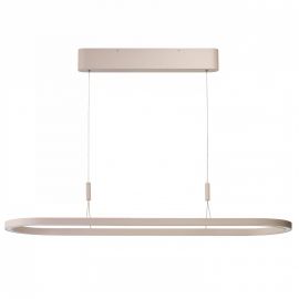 Pendule, Lustre suspendate - Lustra LED suspendata design modern LAYLA bej 3000K DIMM