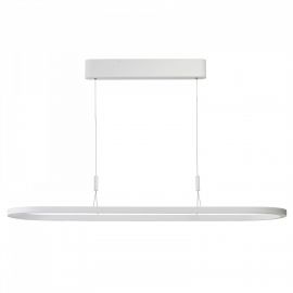 Pendule, Lustre suspendate - Lustra LED suspendata design modern LAYLA alba 3000K DIMM