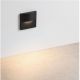 Spoturi - Spot aplicat perete exterior LED 2700K IP65 FLAC negru
