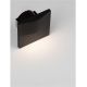Spoturi - Spot aplicat perete exterior LED 2700K IP65 FLAC negru