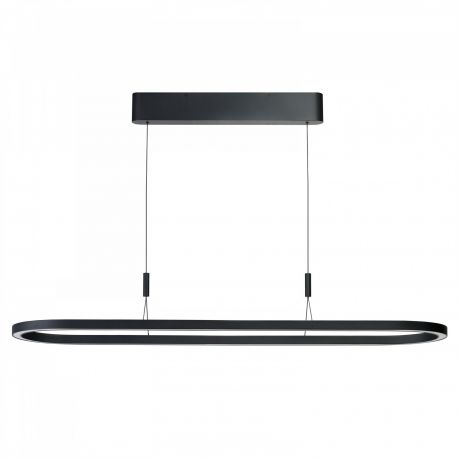 Pendule, Lustre suspendate - Lustra LED suspendata design modern LAYLA negru 3000K DIMM