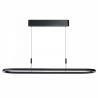 Lustra LED suspendata design modern LAYLA negru 3000K DIMM