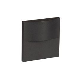 Spoturi - Spot aplicat perete exterior LED 3000K IP65 FLAC negru
