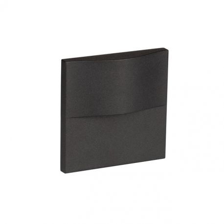 Spoturi - Spot aplicat perete exterior LED 3000K IP65 FLAC negru