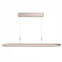 Lustra LED suspendata design modern LAYLA bej 3000K DIMM