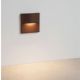 Spoturi - Spot aplicat perete exterior LED 2700K IP65 FLAC corten