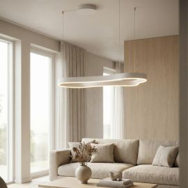 Pendule, Lustre suspendate - Lustra LED suspendata design modern MIRABELLA 90 3000K DIMM