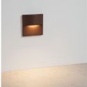 Spot aplicat perete exterior LED 3000K IP65 FLAC corten