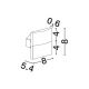 Spoturi - Spot aplicat perete exterior LED 3000K IP65 FLAC corten