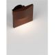 Spoturi - Spot aplicat perete exterior LED 3000K IP65 FLAC corten