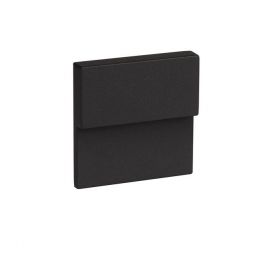 Spoturi - Spot aplicat perete exterior LED 2700K IP65 DAN negru