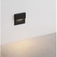 Spot aplicat perete exterior LED 3000K IP65 DAN negru