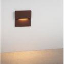Spot aplicat perete exterior LED 2700K IP65 DAN corten