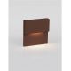 Spoturi - Spot aplicat perete exterior LED 2700K IP65 DAN corten