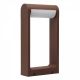 Stalp LED iluminat exterior IP65 FRAME 30 4000K CORTEN