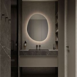 Oglinzi - Oglinda cu iluminat LED pentru baie IP44 LORIN 50x65cm