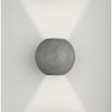 Aplica LED ambientala exterior IP65 SIMENTI Black Sandstone