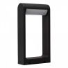 Stalp LED iluminat exterior IP65 FRAME 30 4000K negru