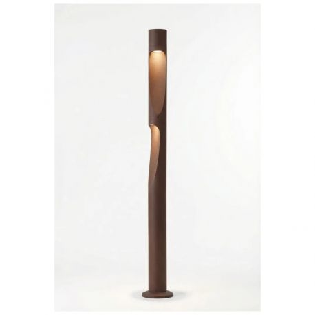 Stalpi - Stalp LED iluminat exterior IP65 FUEGO 80 3000K CORTEN