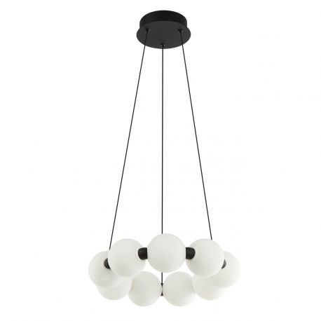 Pendule, Lustre suspendate - Lustra moderna diametru 40cm PERLA 3-STEP DIMM