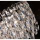 Candelabre, Lustre - Lustra metal cromat si cristale sticla BURANO 60