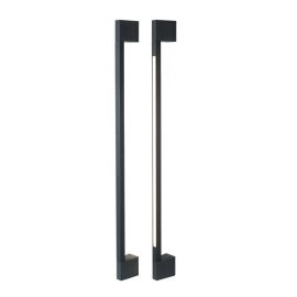 Aplice - Aplica LED iluminat exterior ambiental IP54 GUSTO 90 4000K negru