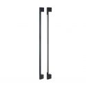 Aplica LED iluminat exterior ambiental IP54 GUSTO 120 4000K negru