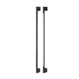Aplice - Aplica LED iluminat exterior ambiental IP54 GUSTO 120 4000K negru