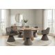 Scaune - Scaun pivotant AMBIENTO tesatura Chenille stone