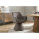 Scaune - Scaun pivotant AMBIENTO tesatura Chenille stone