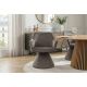 Scaune - Scaun pivotant AMBIENTO tesatura Chenille stone