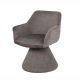 Scaun pivotant AMBIENTO tesatura Chenille stone