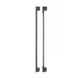 Aplice - Aplica LED iluminat exterior ambiental IP65 GUSTO 120 3000K gri