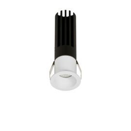 Spoturi tavan fals - Mini Spot incastrabil LED 5W 3000K Baculus alb